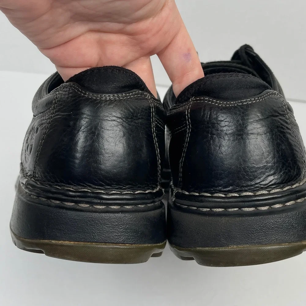 Timberland Madison Summit Oxford Shoes Mens 8M Black Leather Lace Up Casual